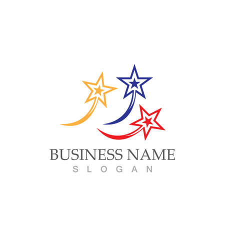 Star icon Template vector illustration designのイラスト素材