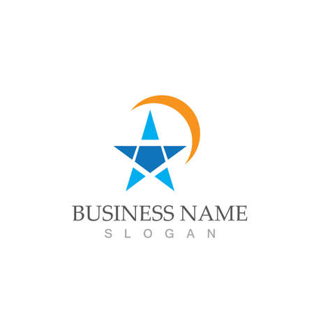 Star icon Template vector illustration designのイラスト素材