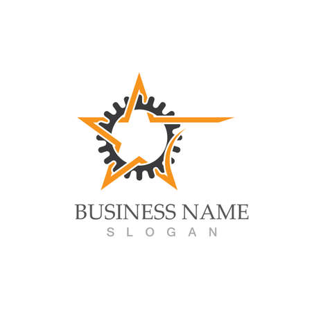 Star icon Template vector illustration designのイラスト素材