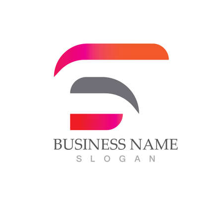 Business corporate S letter logo design vectorのイラスト素材