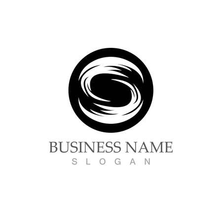 Business corporate S letter logo design vectorのイラスト素材