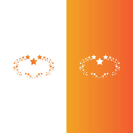 Star icon Template vector illustration designのイラスト素材