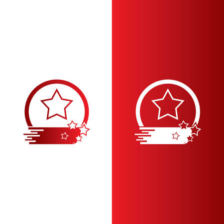 Star icon Template vector illustration designのイラスト素材