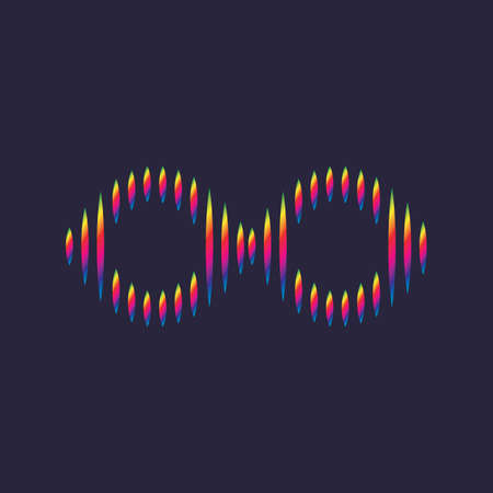 Sound waves vector illustration design templateのイラスト素材