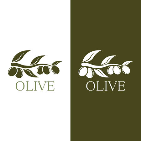 olive icon vector illustration design templateのイラスト素材