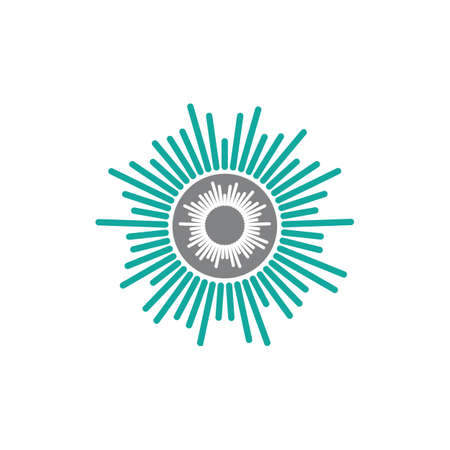 Sound waves vector illustration design templateのイラスト素材