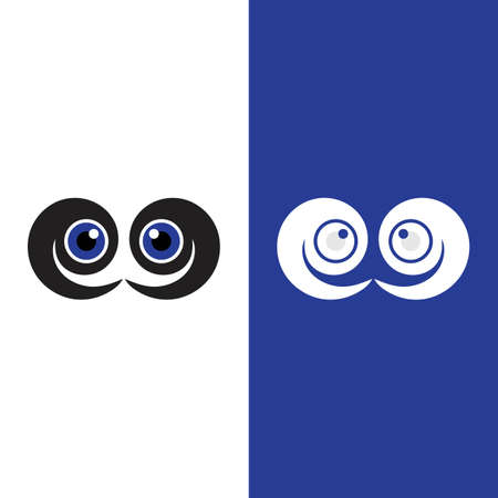 Branding Identity Corporate Eye Care vector logo designのイラスト素材