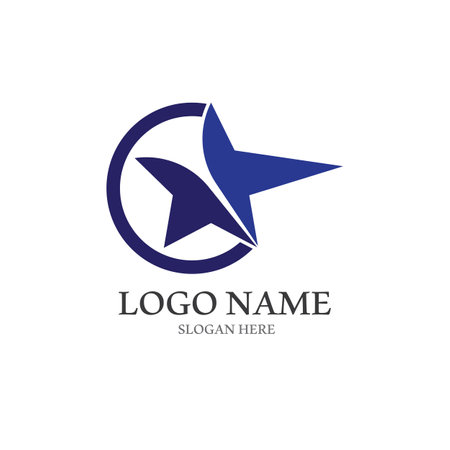 Star icon Template vector illustration designのイラスト素材