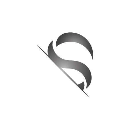 Business corporate S letter logo design vectorのイラスト素材