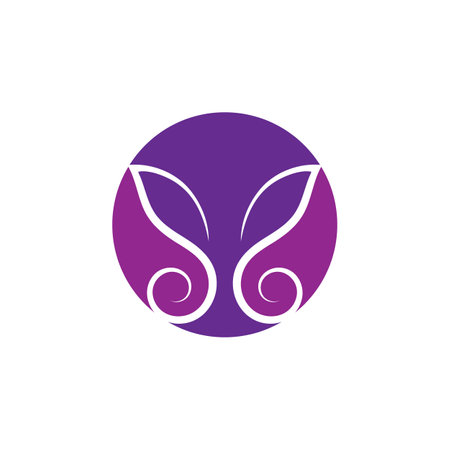 Beauty Butterfly Vector icon designのイラスト素材