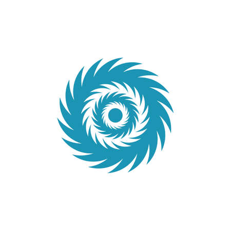 vortex vector illustration icon Template designのイラスト素材