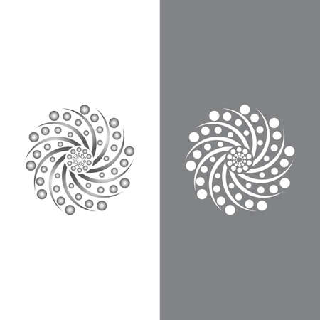vortex vector illustration icon Template designのイラスト素材