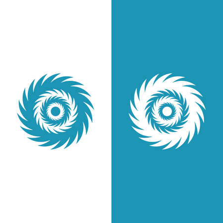 vortex vector illustration icon Logo Template designのイラスト素材
