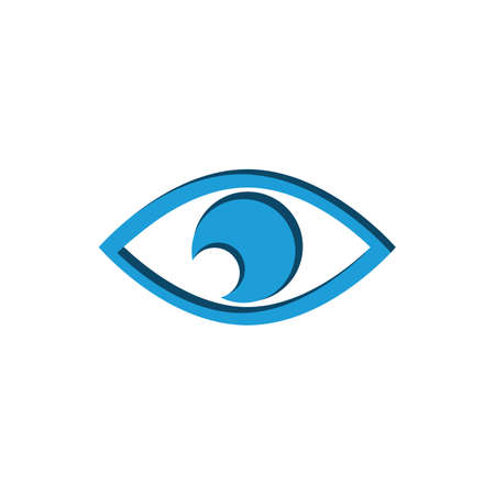 Branding Identity Corporate Eye Care vector logo designのイラスト素材