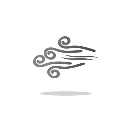 Wind icon vector illustration design templateのイラスト素材