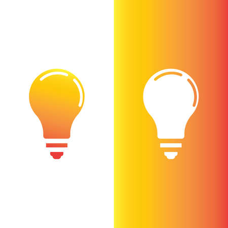 light bulb symbol vector design illustrationのイラスト素材