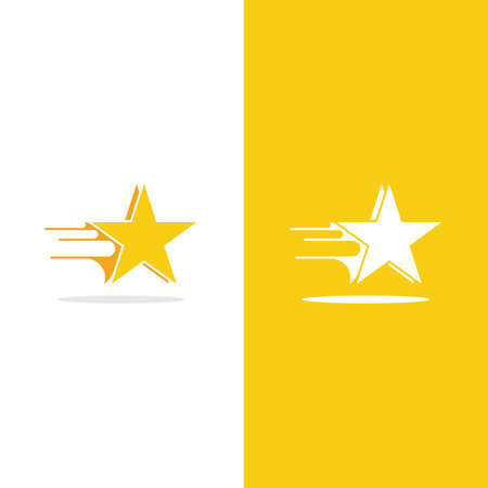 Star icon template vector illustration designのイラスト素材