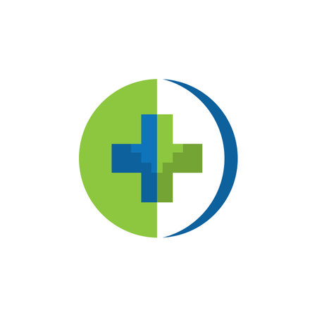 Health Medical Logo template vector illustration designのイラスト素材