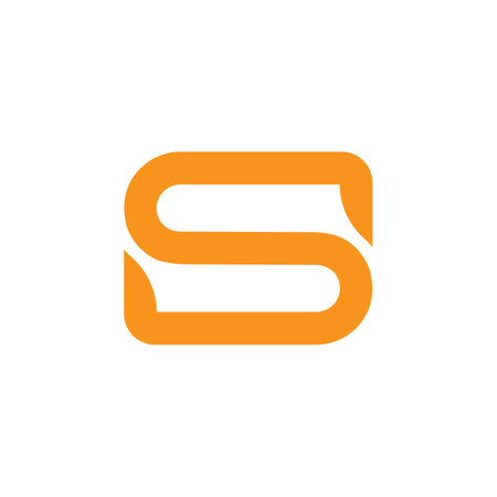 Business corporate S letter logo design vectorのイラスト素材
