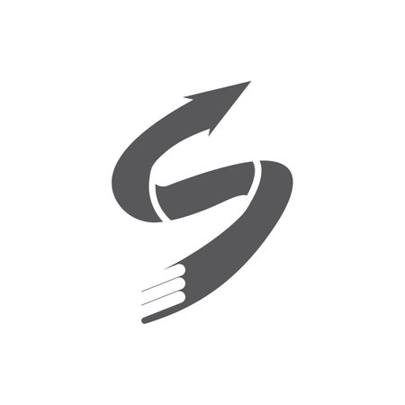 Business corporate S letter logo design vectorのイラスト素材