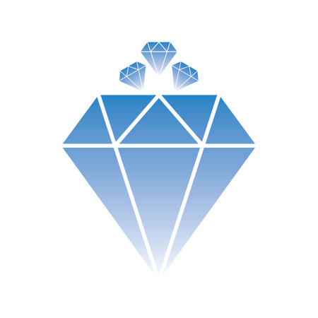Diamond logo template vector icon illustration designのイラスト素材