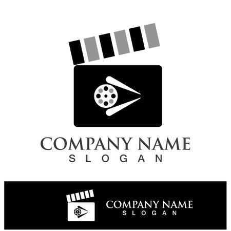 Movie film cinema vector design illustrationのイラスト素材