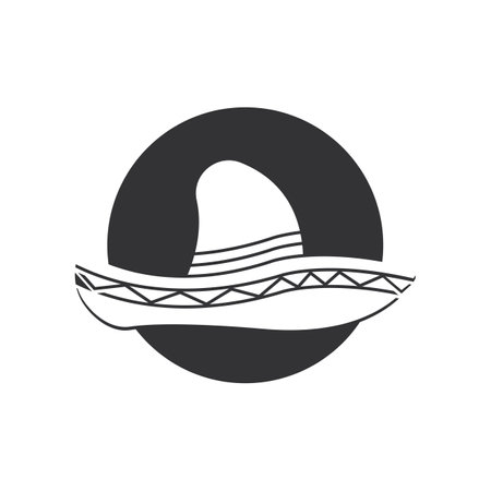 Simple hat  vector design logo icon templateのイラスト素材