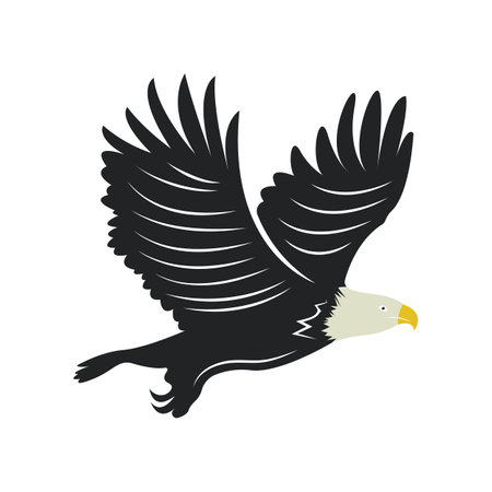 Falcon logo template vector illustration designのイラスト素材