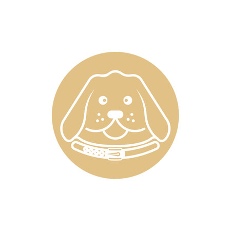 Dog logo vector design icon illustration templateのイラスト素材