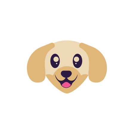 Dog logo vector design icon illustration templateのイラスト素材