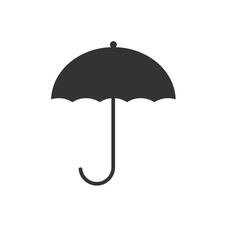 Umbrella icon logo design vector illustrationのイラスト素材
