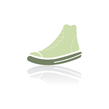 Icon shoe logo concept vector sneaker template shoes shop designのイラスト素材