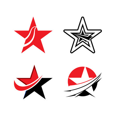 Star icon template vector illustration designのイラスト素材