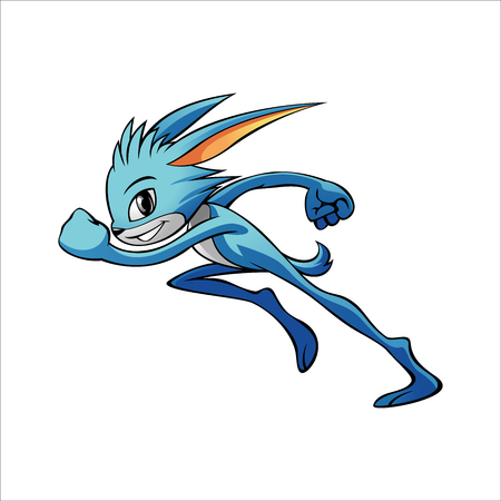 Mascot Rabbitのイラスト素材