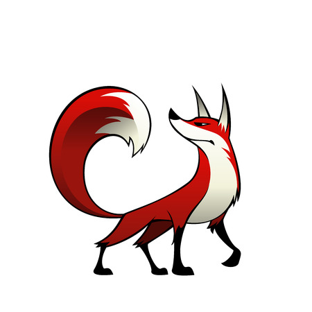 Mascot Foxのイラスト素材