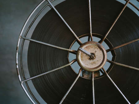 Close-up photography 35mm film rollの写真素材