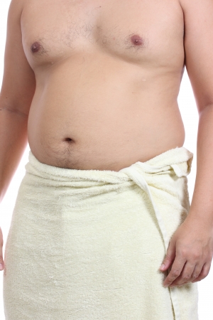 Fat manの写真素材