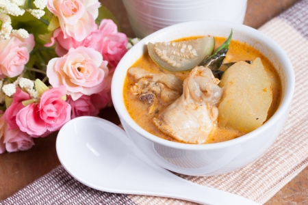 Chicken curryの写真素材