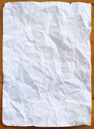 wrinkled paper - Stock Imageの写真素材