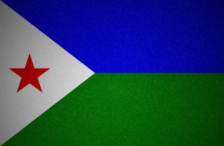 Grunge flag series -Djiboutiの写真素材