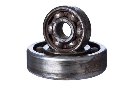 Rusty ball bearing , stock imageの写真素材
