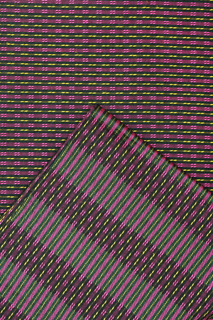 Texture background : Pattern texture of general traditional thai style native handmade fabric weaveの写真素材