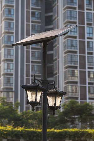 Solar street lampsの写真素材