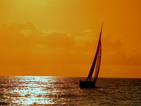 Sailing To The Sunset