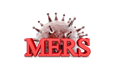 The Middle East Respiratory Syndrome coronavirusの写真素材