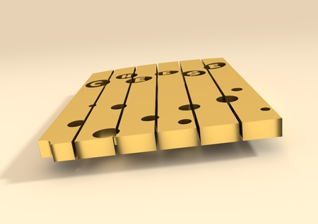 Abstract slice of yummy cheese with text in holes.の写真素材