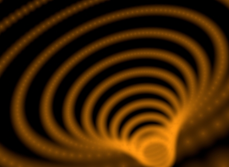 Glitter vintage lights background. Neon shine disco particles. Spiral twistの写真素材