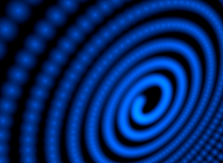 Glitter vintage lights background. Neon shine disco particles. Spiral twistの写真素材