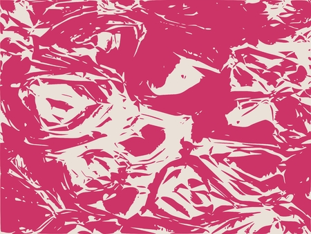 Grunge Cracks Effect Texture. Cracked Concrete Wall. Vector Backgroundのイラスト素材