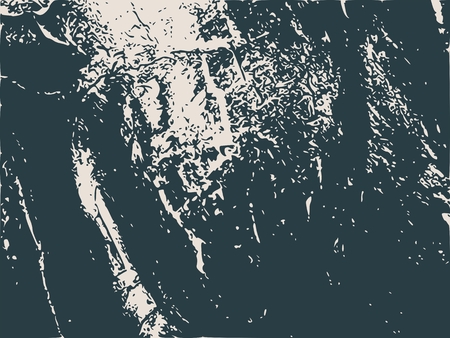 Relief stone surface texture. Old concrete wall. Monochrome image. Grunge distress texture. Vector template.のイラスト素材